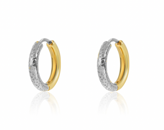 Unfiltered Reversible Two-Tone Hoops